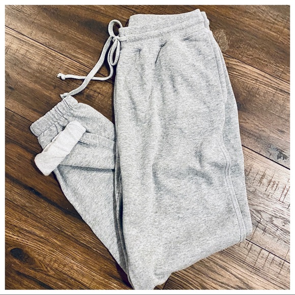 Heather Grey side pocket Sweatpants/Joggers - Picture 3 of 4